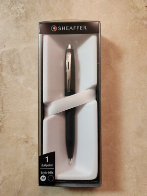 Sheaffer 100 Matte Black Ballpoint Pen