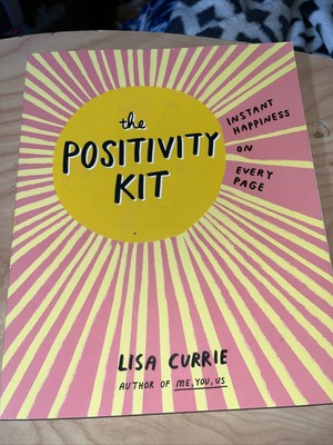 The Positivity Kit Instant Happiness On Every Page Book Craft Hobby Lisa Currie
