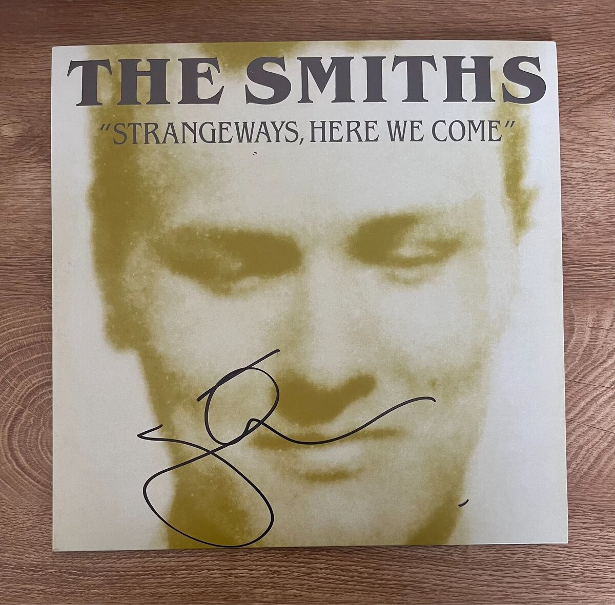 Johnny Marr Signed The Smiths Strangeways, Here We Come Album COA Proof Autographed Vinyl Record Johnny Marr Signed The Smiths Strangeways, Here We Come Album COA Proof Autographed Vinyl Record