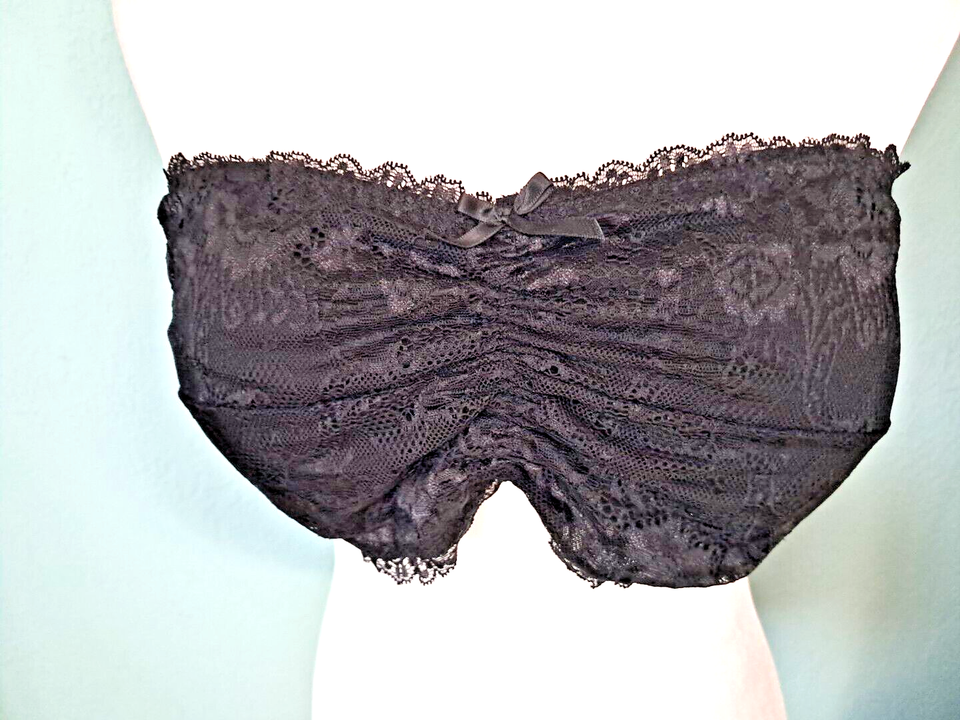 3XL NEW Black Lace Strapless Bra eBay