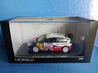 Norev 1:43 CitroëN C4 WRC #1 Sieger Rallye Du Var 2009 Sebastien Loeb