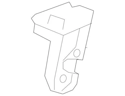 Pestillo asiento trasero del lado del conductor genuino GM 2010-2020 Chevrolet Buick Impala 13263037 Foto 3 de 4