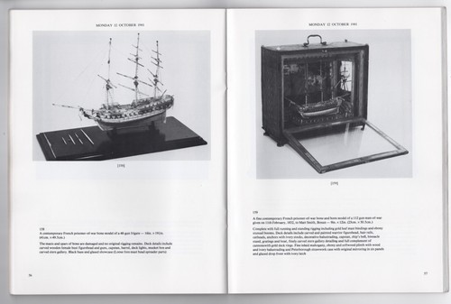 1981 CHRISTIES AUCTION CATALOG STEAM ENGINES LOCOMOTIVE SHIP MODELS FULL SIZE - Picture 9 of 11