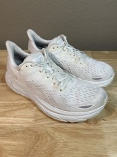 Hoka One One Clifton 8 Women's Sz 10B Road Running Walking Shoes 1119394 WWH