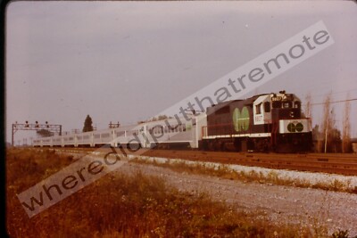 Original Dia Government of Ontrario GO 6807 EMD GP40TC Toronto ONT 9-28-70 (IW
