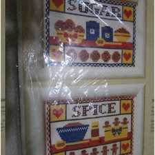 Retro Delights Cross Stitch Kit - Sweet  Spicy Nostalgia 