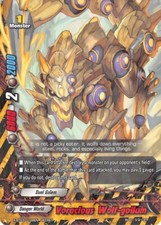 Bushiroad Future Card Buddyfight Lobo Voraz-Gollum X-BT03/0108EN Secreto