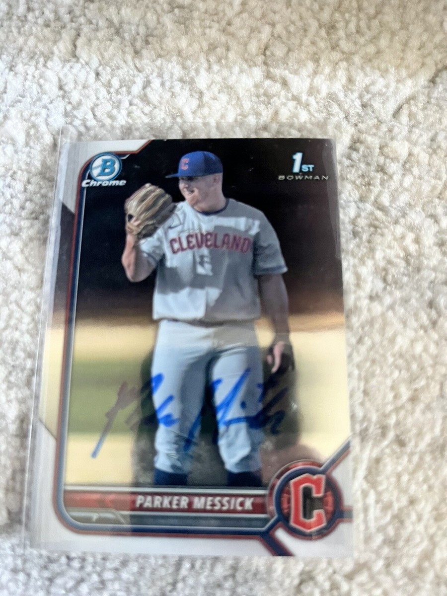 Parker Messick 2022 Bowman Chrome Draft Autographed Card | eBay