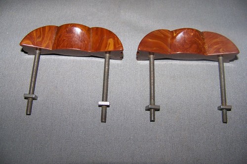 Two, Vintage, Plastic, Furniture Handles / Pulls - SEE TONE INFO - Picture 5 of 6