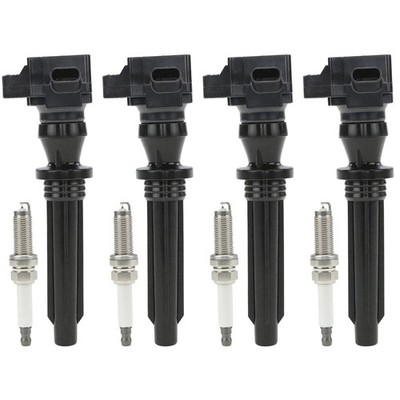 Kit Ignition Coil and Spark Plug for Range Rover Land Velar Discovery Sport LR4