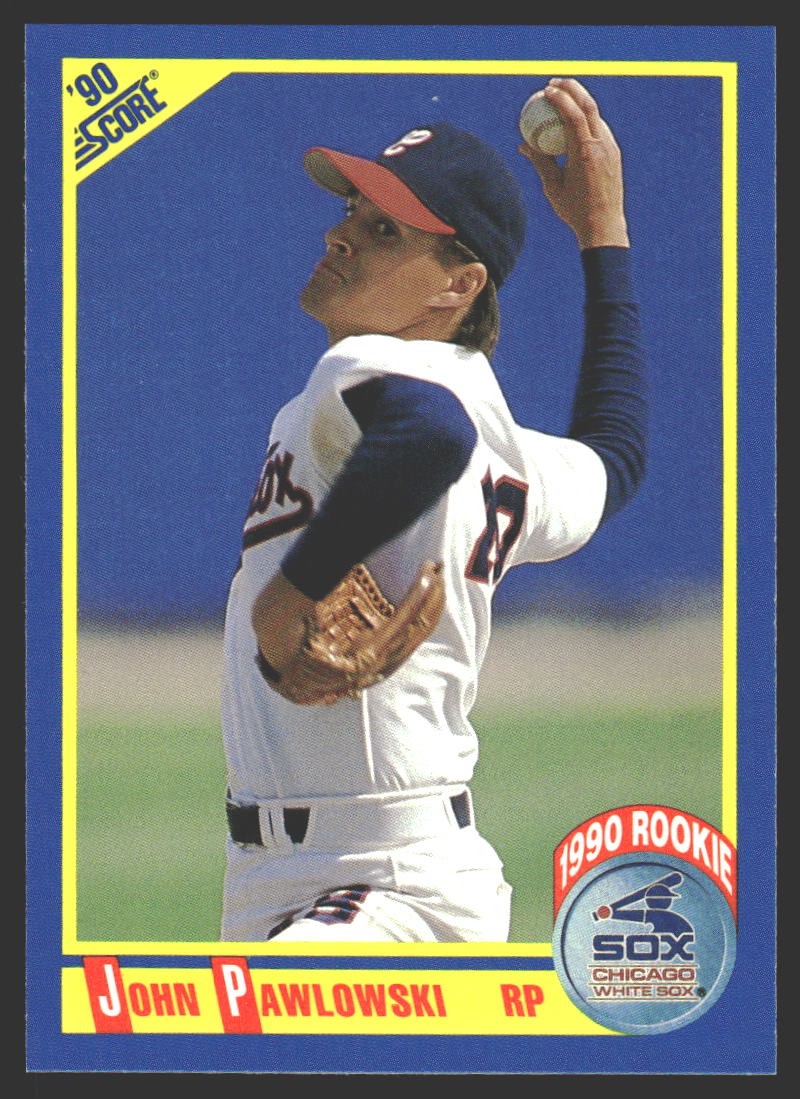John Pawlowski #617 1990 Score Chicago White Sox