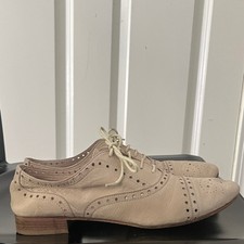 Vero Cuoio Cream Women s Leather Flats size 37
