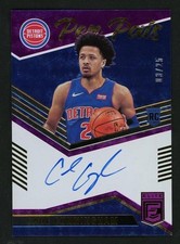 2021 Panini Donruss Elite PP-CCU Cade Cunningham Pen Pals Rookie /149 Auto