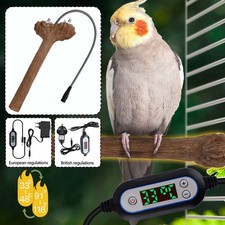 Heizbare, bissfeste Vogelkäfigheizung für mittelgroße und kleine Sittiche NEU`