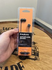 Skullcandy Jib In-Ear Wired Headphones Black, Brand New