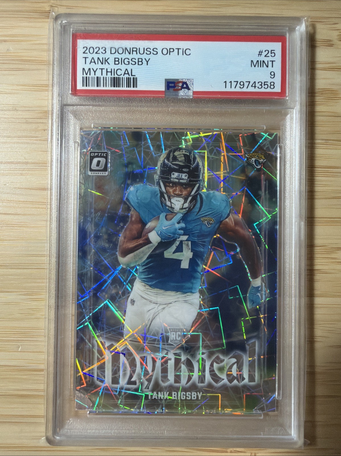 Tank Bigsby Panini Donruss Optic Mythical #25 Base