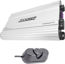 Monoblock 7000 WATTS Amp Class D 1OHM Car Audio Stereo Amplifier Remote Turn On/