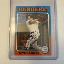 2024 Topps Heritage Mini #19 Mitch Garver Low Number SP Short Print Card