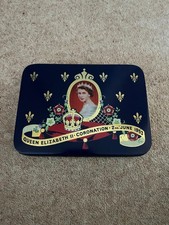 Queen Elizabeth II Coronation Tin 1953 Cadbury Bros. Ltd Bournville Memorabilia