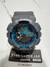 Reloj Pulsera CASIO G SHOCK GA110TS 8A2JF Gris Azul Auténtico Reloj Genuino