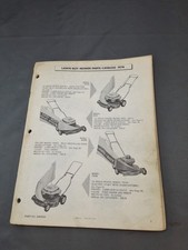 1974 LAWN-BOY MOWER PARTS CATALOG - MODELS 8232E, 8232, 8229D, 7263E, 7263 ++++