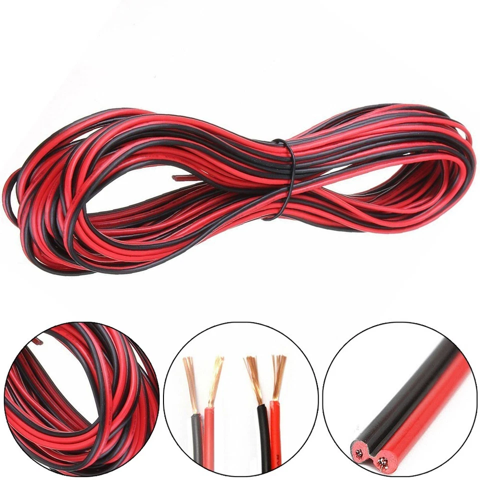 Versatile 2Pin 5050 3528 5630 Extension Cable for LED Strip Light 22AWG Wire - Image 4 of 4