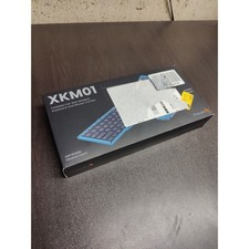 ProtoArc Keyboard Mouse Combo Full Size Foldable, Wireless, Rechargeable XKM01