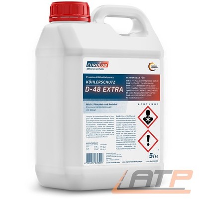 EUROLUB 5 L LITER KÜHLERSCHUTZ D-48 EXTRA FROSTSCHUTZMITTEL KÜHLERSCHUTZ