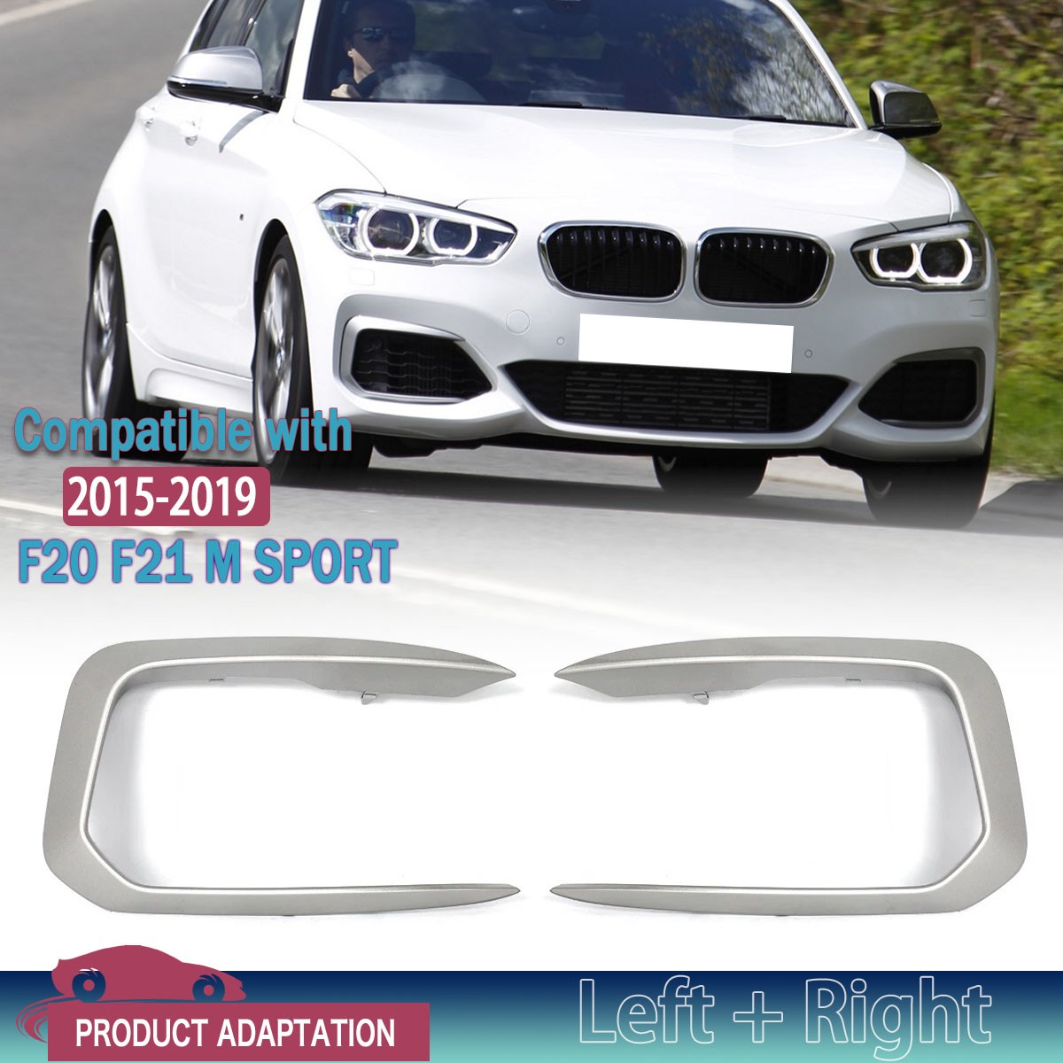 FOR BMW F20 F21 M135i M140i M SPORT 2015-2019 LCI PAIR FRONT GRILLE TRIM CLASP