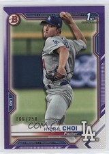 2021 Bowman Prospects Purple Border 166/250 Hyun-il Choi #BP-130 15t1