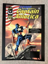 Captain America 454 COVER Marvel Comic Poster Print 12x16