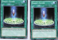 3X Sage's Stone Common Limited Gold Series 4: Pyramids Edition GLD4-EN038 NM