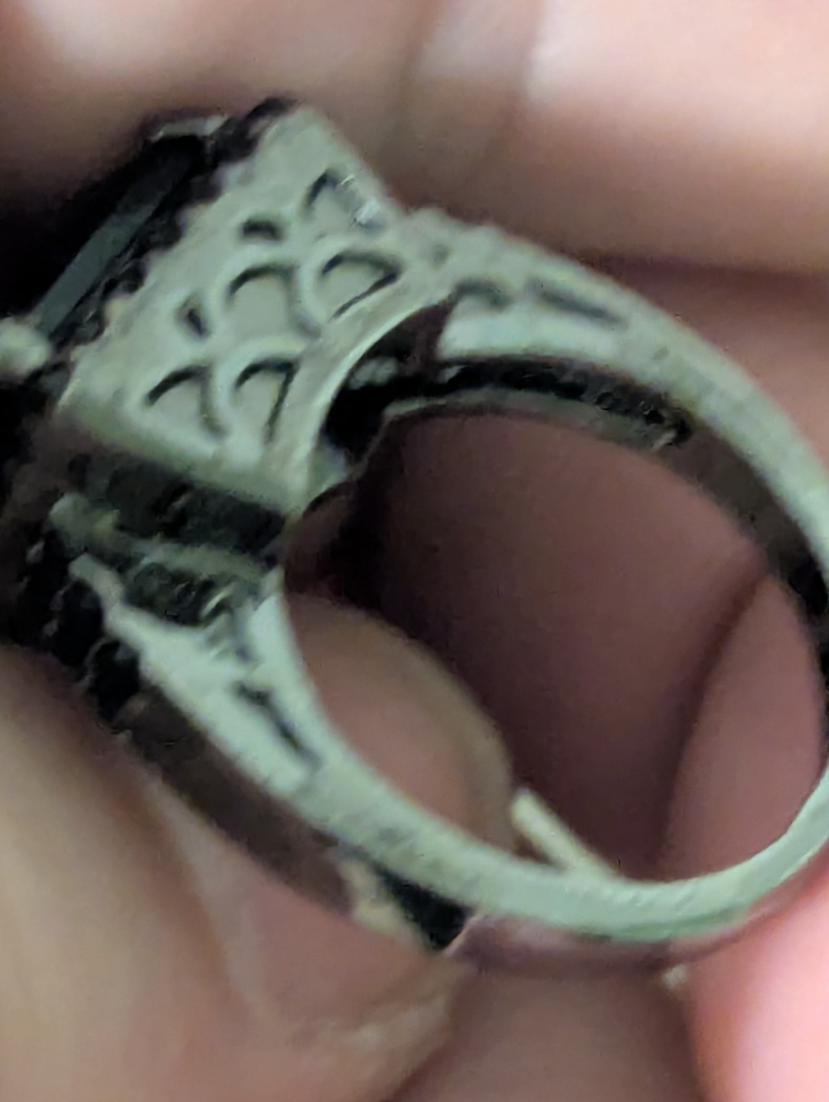 Black Rectangular Ring - image 11