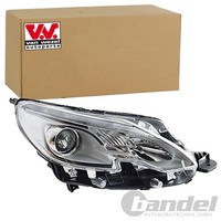 VAN Wezel Hauptscheinwerfer H7/H7 Rechts Passend FüR Peugeot 2008 | 4075962
