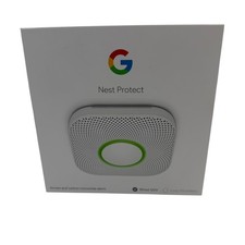 Google Nest Protect Carbon Monoxide Smoke Detector - Wired - S3003LWES Exp. 2033