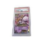 2015 POKEMON XY BREAKTHROUGH M MEWTWO EX #64 PSA 7 NM