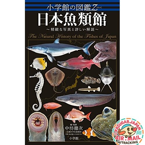 Shogakukan Z Illustrated Guide: Japanese Fishes Japanese Book