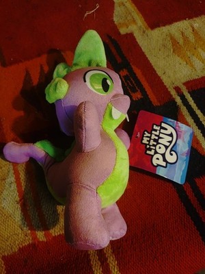 New My Little Pony Spike The Dragon 8  Plush Toy Factory 2024 Rare