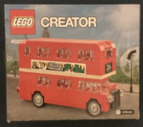 LEGO CREATOR 40220 - LONDON BUS - BRAND NEW SEALED