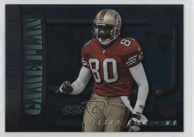 2000 Leaf Rookies & Stars Game Plan 571/2000 Jerry Rice #GP-23 HOF s1i