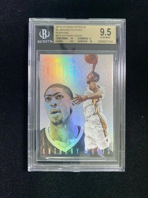 2013-14 Intrigue Intriguing Players Anthony Davis Platinum 1/1 #121 BGS 9.5 JC22