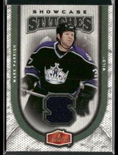 2006-07 Flair Showcase Mark Parrish Showcase Stitches Jersey #SS-PA Wild