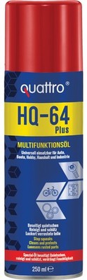 3x250ml Quattro HQ 64 Plus Multifunktionsöl