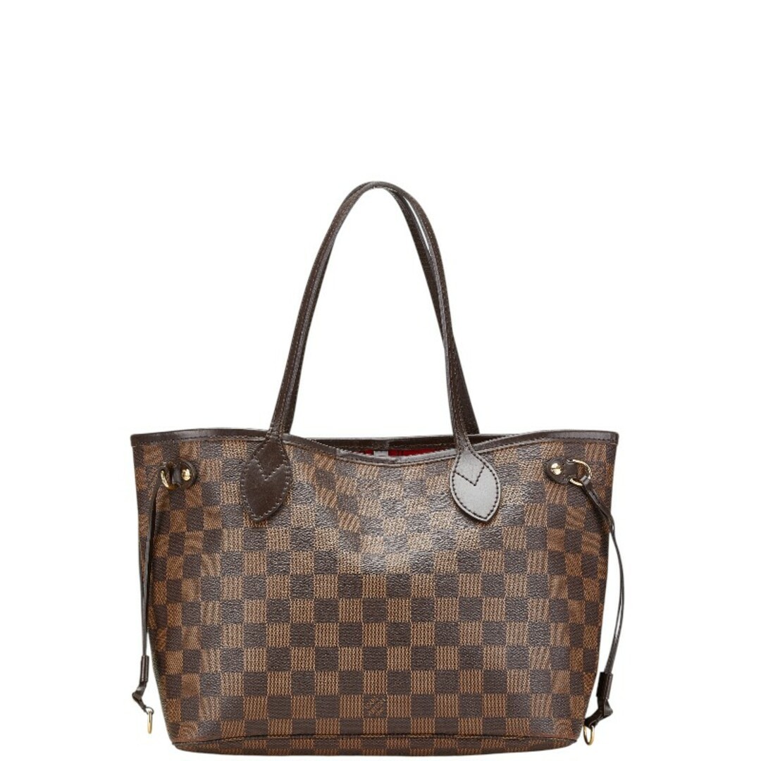 Louis Vuitton Damier Neverfull PM Tote Bag N51109 PVC Women Handbag 1-0215774-image