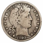 1902O Barber Half Dollar 50C Raw