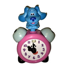 Leap Frog Blues Clues  You Play  Learn Tickety Clock 3 Modes Lights Up Works