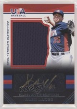 2017 Panini USA Baseball Stars & Stripes /5 Alex Lange #195 Auto 0i76