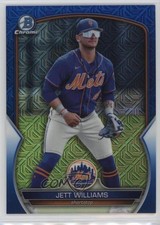 2023 Bowman Chrome Prospects Mega Box Blue Mojo Refractor Jett Williams 1k9t