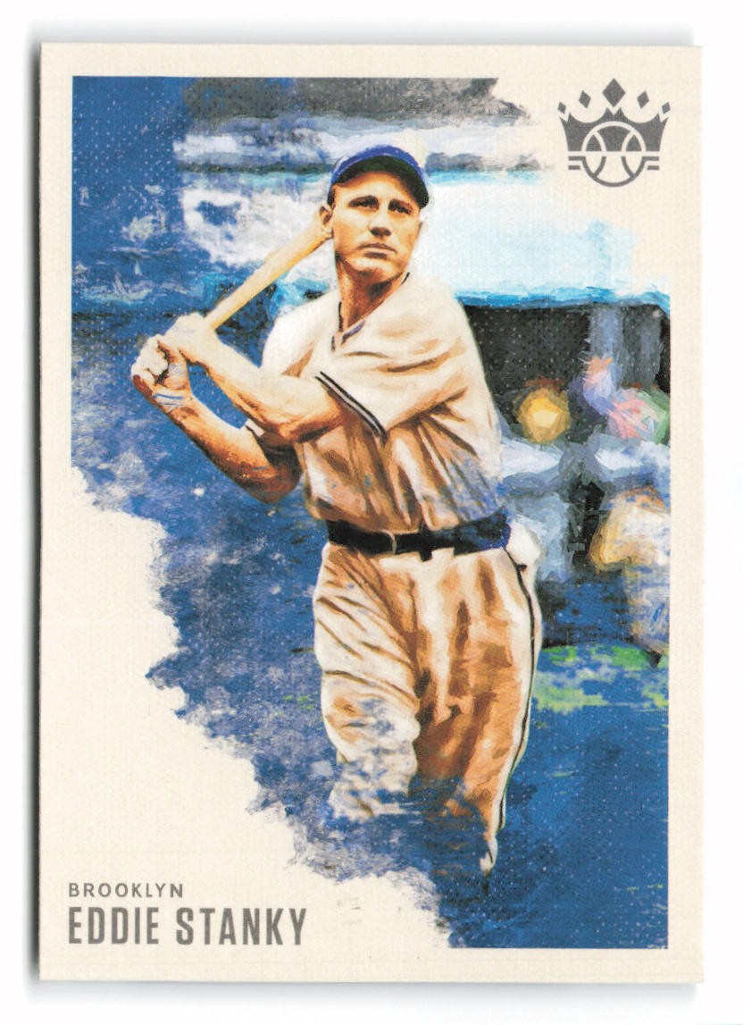 2020 Panini Diamond Kings Eddie Stanky #30 Brooklyn Dodgers