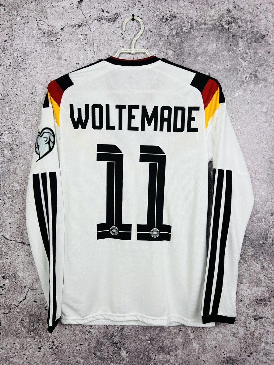 ADIDAS GERMANY TEAM JERSEY 2026 HOME SOCCER SHIRT WOLTEMADE #11